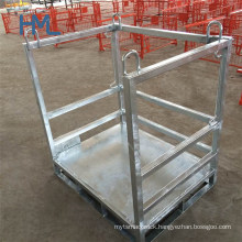 Customized Space-Saving Forklift Stackable Steel Fire Rated Compressed Propane LPG Gas Cage